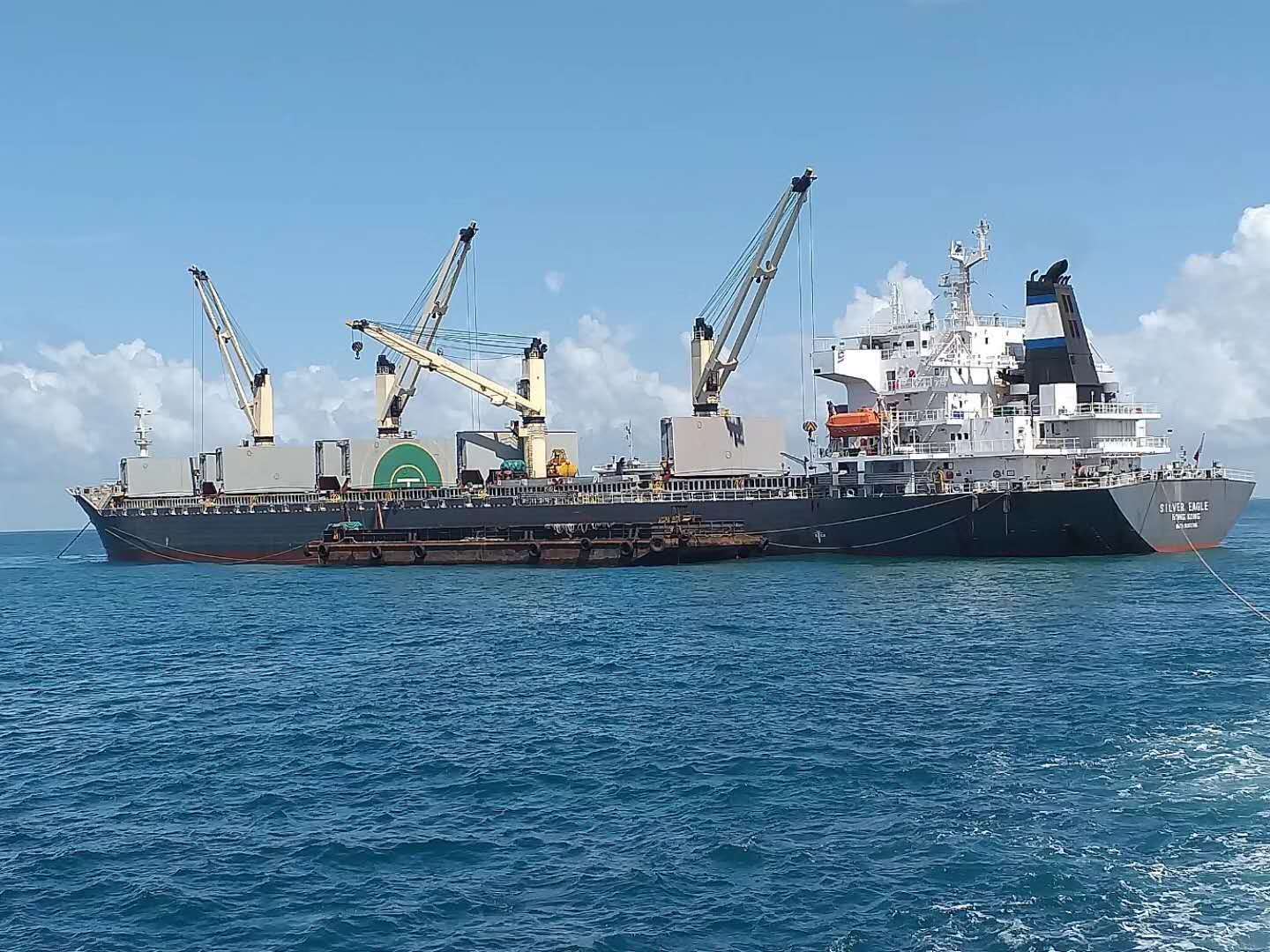 域瀟集團莫桑比克長城礦業(yè)鈦礦回運